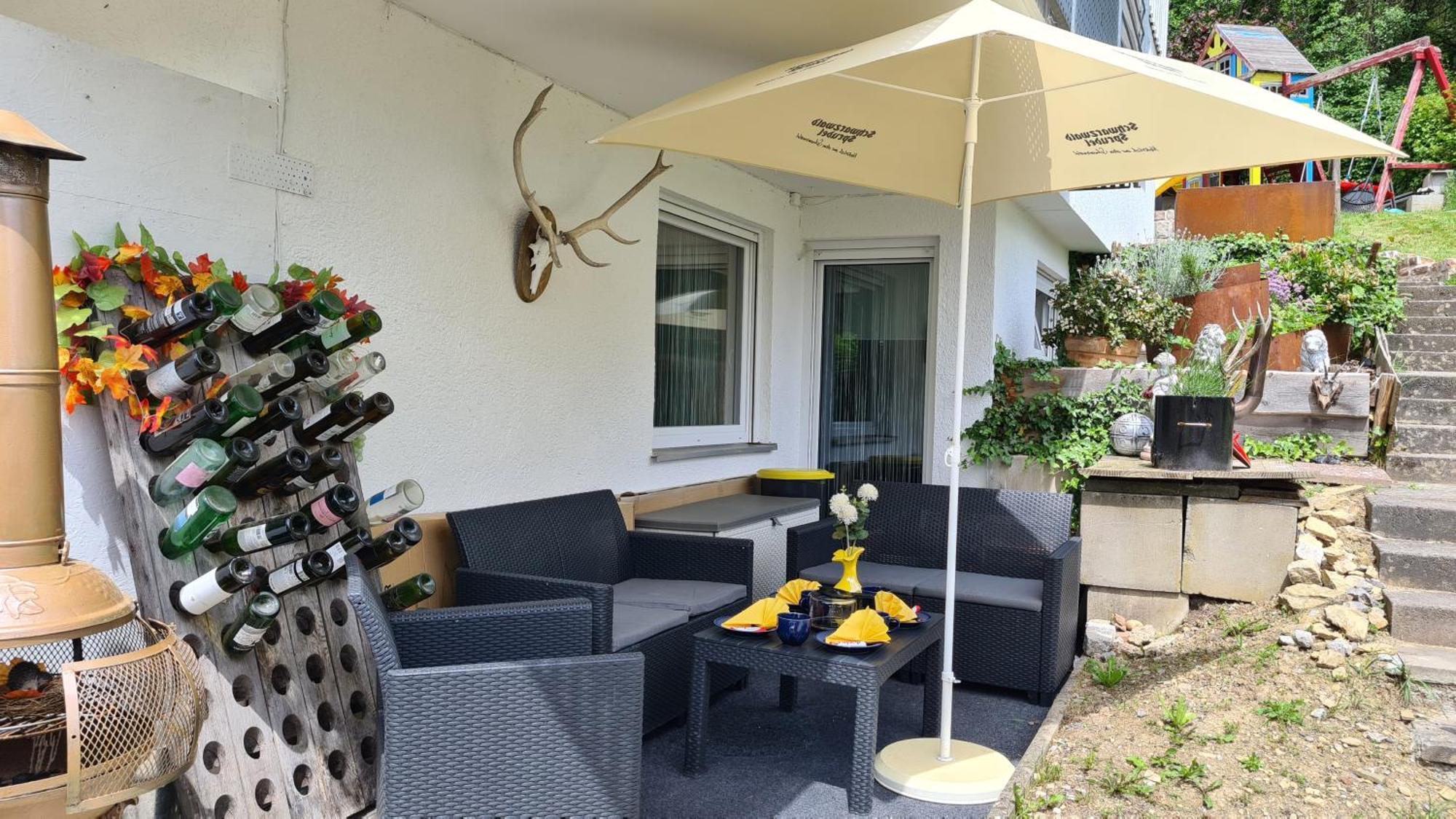 'Tor Zum Schwarzwald' Ferienwohnungen Mit Sauna Wildberg  Esterno foto